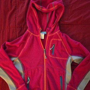 XS (6-7) girls zip up sweatshirt